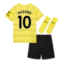 2021-2022 Chelsea Away Baby Kit (HAZARD 10)