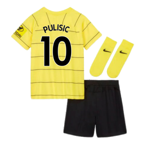 2021-2022 Chelsea Away Baby Kit (PULISIC 10)