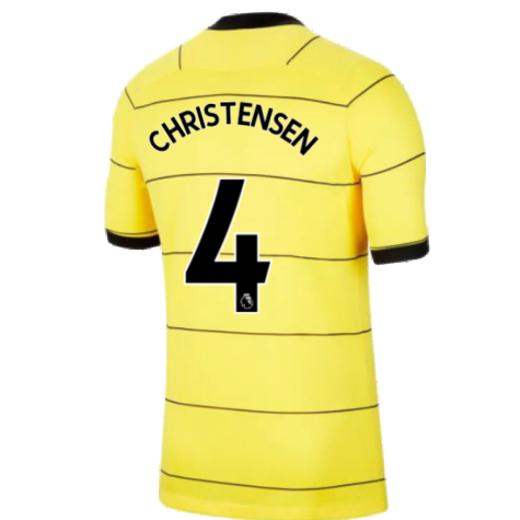 2021-2022 Chelsea Away Shirt (CHRISTENSEN 4)