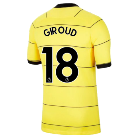 2021-2022 Chelsea Away Shirt (GIROUD 18)