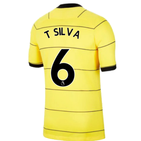 2021-2022 Chelsea Away Shirt (T SILVA 6)