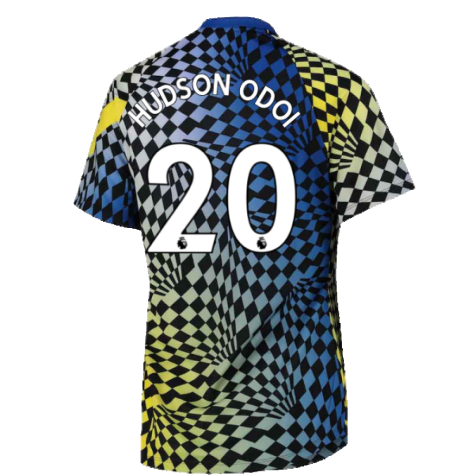 2021-2022 Chelsea Dry Pre-Match Training Shirt (Blue) (HUDSON ODOI 20)