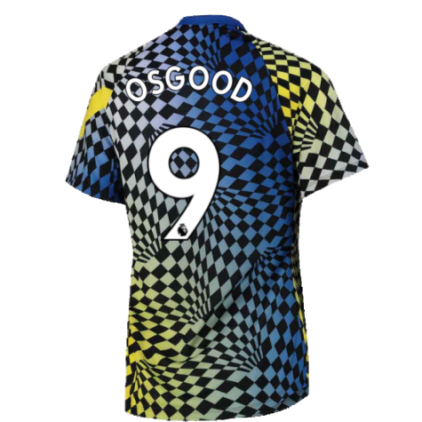 2021-2022 Chelsea Dry Pre-Match Training Shirt (Blue) (OSGOOD 9)