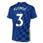 2021-2022 Chelsea Home Shirt (ALONSO 3)