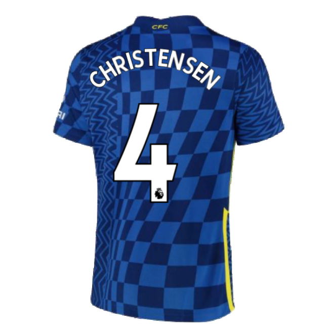2021-2022 Chelsea Home Shirt (CHRISTENSEN 4)