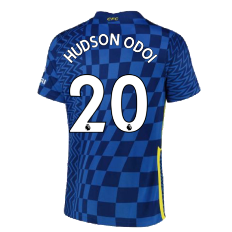 2021-2022 Chelsea Home Shirt (HUDSON ODOI 20)
