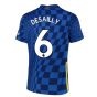 2021-2022 Chelsea Home Shirt (Kids) (DESAILLY 6)