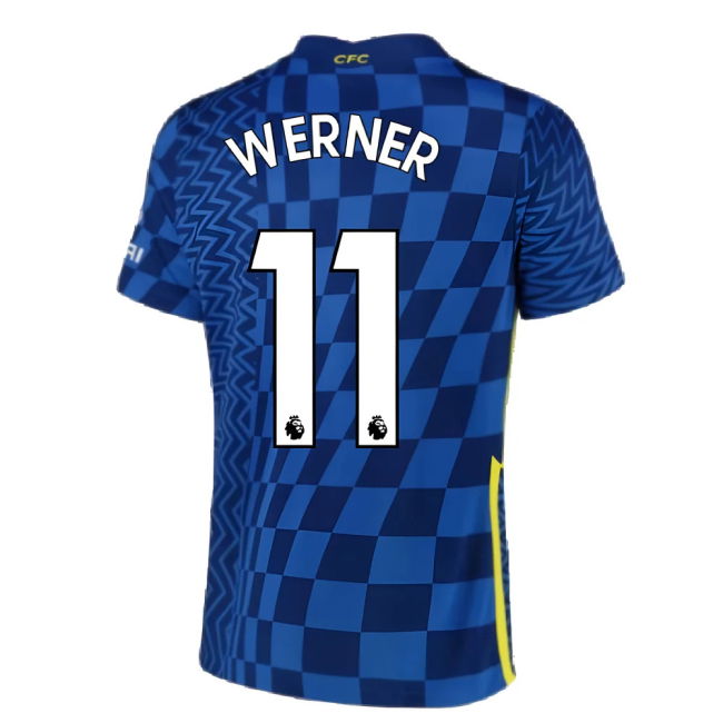 2021-2022 Chelsea Home Shirt (WERNER 11)
