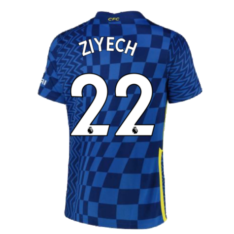 2021-2022 Chelsea Home Shirt (ZIYECH 22)