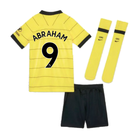 2021-2022 Chelsea Little Boys Away Mini Kit (ABRAHAM 9)