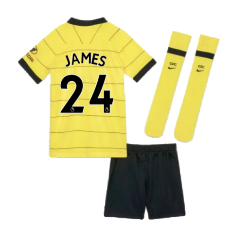 2021-2022 Chelsea Little Boys Away Mini Kit (JAMES 24)