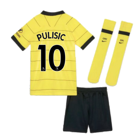 2021-2022 Chelsea Little Boys Away Mini Kit (PULISIC 10)