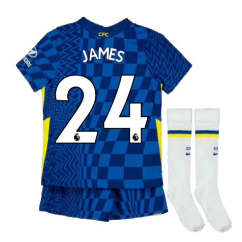 2021-2022 Chelsea Little Boys Home Mini Kit (JAMES 24)