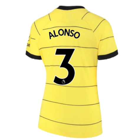 2021-2022 Chelsea Womens Away Shirt (ALONSO 3)