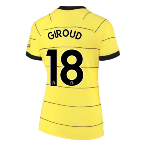 2021-2022 Chelsea Womens Away Shirt (GIROUD 18)