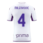 2021-2022 Fiorentina Away Shirt (MILENKOVIC 4)