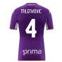 2021-2022 Fiorentina Home Shirt (Kids) (MILENKOVIC 4)