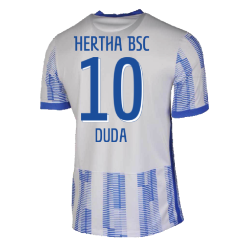 2021-2022 Hertha Berlin Home Shirt (DUDA 10)