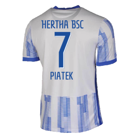 2021-2022 Hertha Berlin Home Shirt (PIATEK 7)