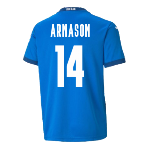 2021-2022 Iceland Home Shirt (Arnason 14)
