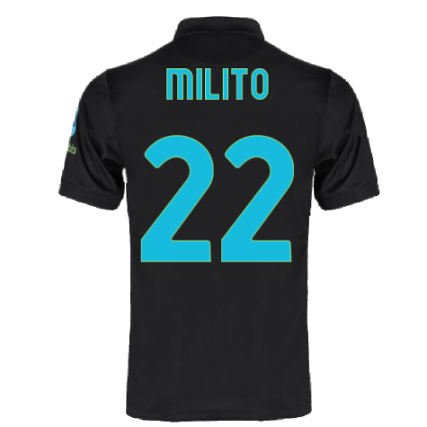 2021-2022 Inter Milan 3rd Shirt (Kids) (MILITO 22)