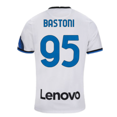 2021-2022 Inter Milan Away Shirt (Kids) (BASTONI 95)