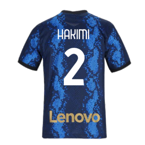 2021-2022 Inter Milan Home Shirt (Kids) (HAKIMI 2)