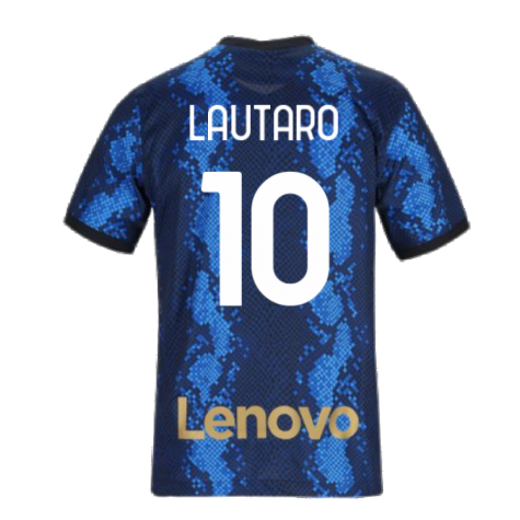 2021-2022 Inter Milan Home Shirt (Kids) (LAUTARO 10)