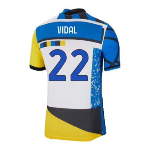 2021-2022 Inter Milan Vapor 4th Shirt (VIDAL 22)