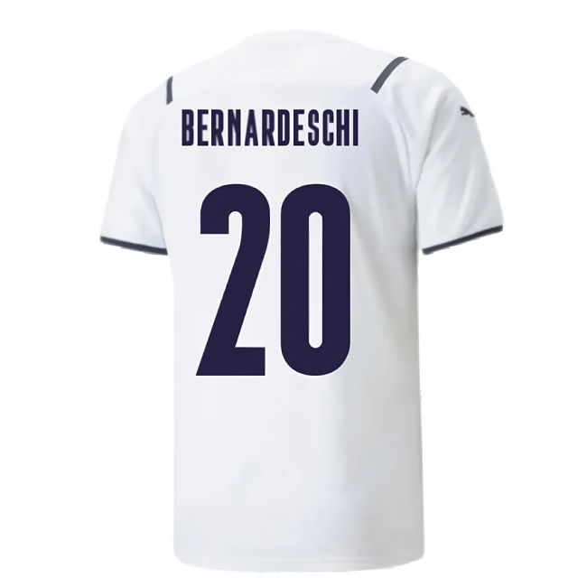 2021-2022 Italy Away Shirt (BERNARDESCHI 20)