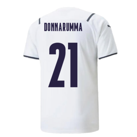 2021-2022 Italy Away Shirt (Kids) (DONNARUMMA 21)
