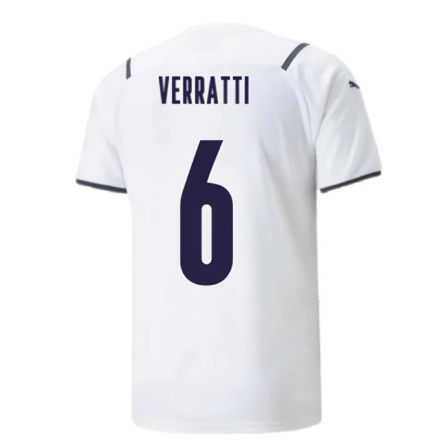 2021-2022 Italy Away Shirt (VERRATTI 6)