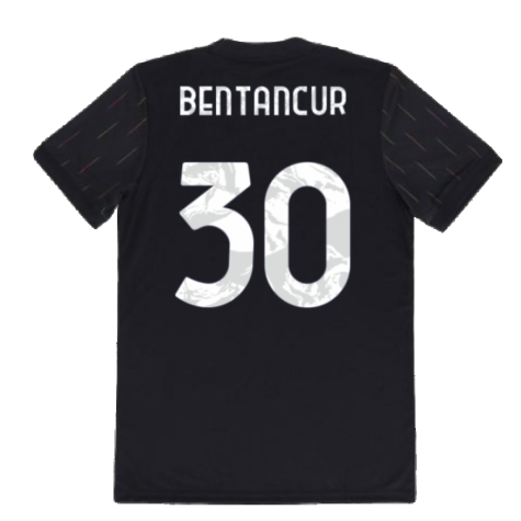 2021-2022 Juventus Away Shirt (Kids) (BENTANCUR 30)