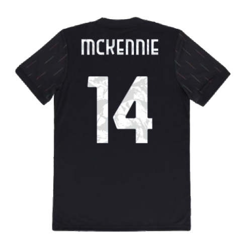 2021-2022 Juventus Away Shirt (Kids) (McKENNIE 14)