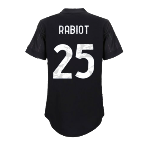 2021-2022 Juventus Away Shirt (Ladies) (RABIOT 25)