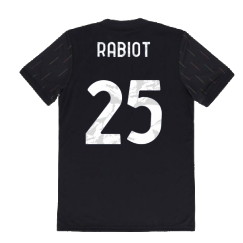 2021-2022 Juventus Away Shirt (RABIOT 25)