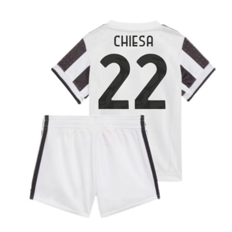 2021-2022 Juventus Home Baby Kit (CHIESA 22)