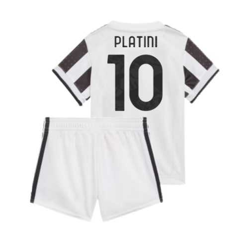 2021-2022 Juventus Home Baby Kit (PLATINI 10)
