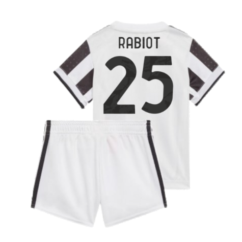 2021-2022 Juventus Home Baby Kit (RABIOT 25)