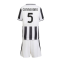2021-2022 Juventus Home Mini Kit (CANNAVARO 5)