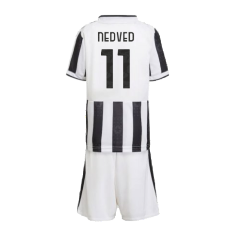 2021-2022 Juventus Home Mini Kit (NEDVED 11)
