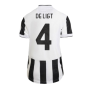 2021-2022 Juventus Home Shirt (Ladies) (DE LIGT 4)
