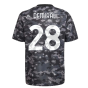 2021-2022 Juventus Pre-Match Training Shirt (Grey) (DEMIRAL 28)