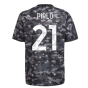 2021-2022 Juventus Pre-Match Training Shirt (Grey) (PIRLO 21)