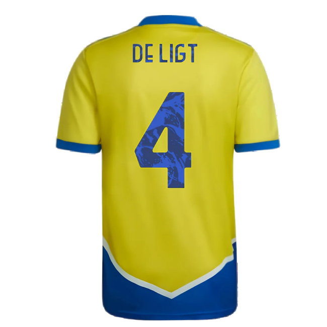 2021-2022 Juventus Third Shirt (DE LIGT 4)