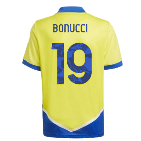 2021-2022 Juventus Third Shirt (Kids) (BONUCCI 19)