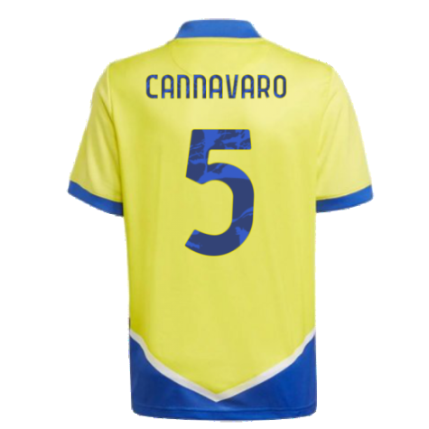 2021-2022 Juventus Third Shirt (Kids) (CANNAVARO 5)
