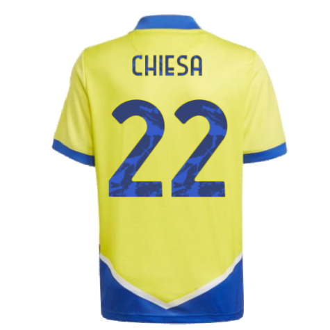 2021-2022 Juventus Third Shirt (Kids) (CHIESA 22)