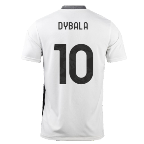 2021-2022 Juventus Training Shirt (White) (DYBALA 10)