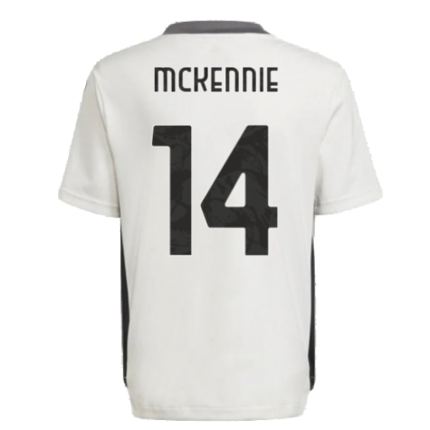 2021-2022 Juventus Training Shirt (White) - Kids (McKENNIE 14)